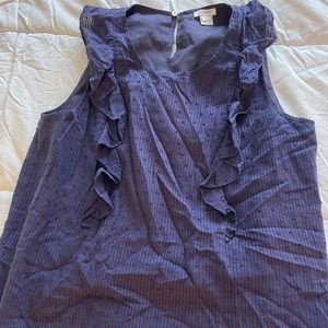 J Crew Dark Blue Tee